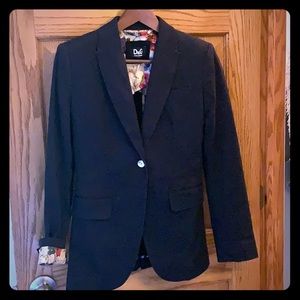 Dolce and Gabbana blazer with cute floral lining